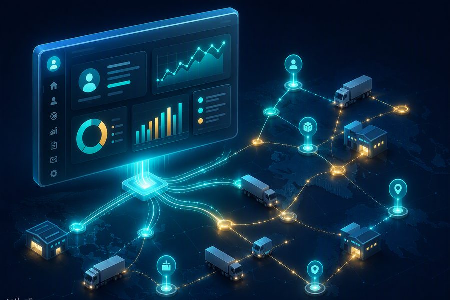 Creatio integration for a logistics ecosystem
