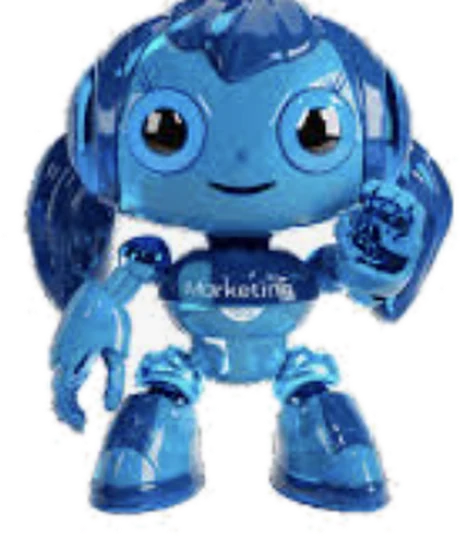 Creatio Marketing robot waving hello — discovering and mapping your processes