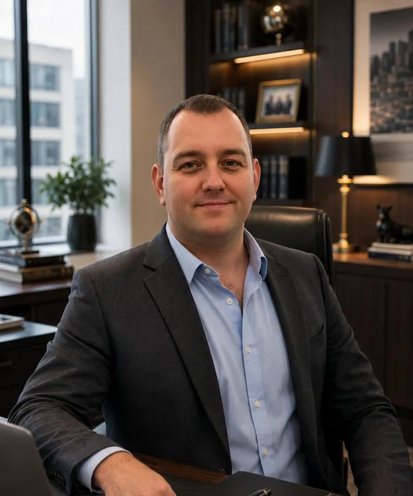Jac, CBDO of Envion Software, in his office