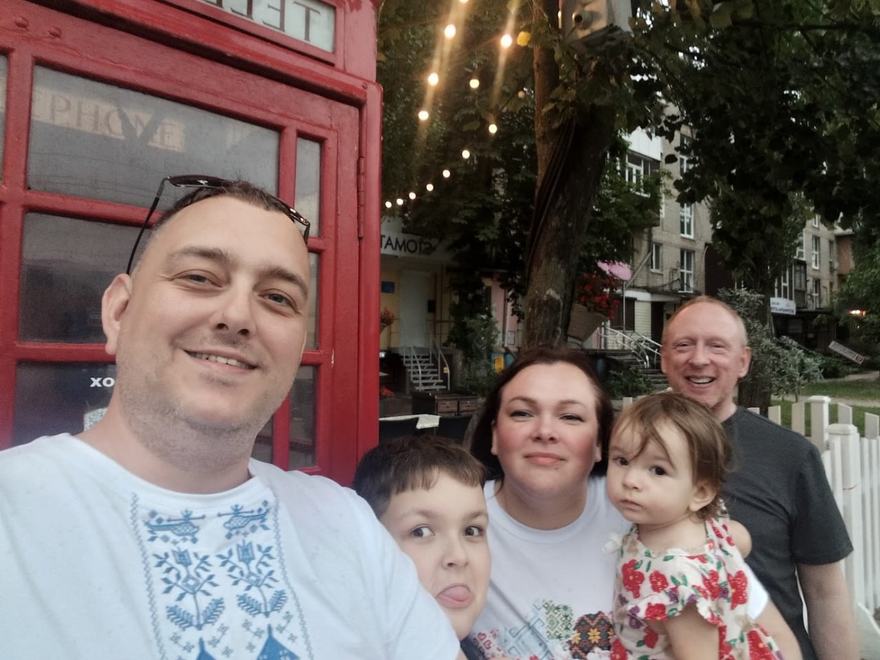 Envion team and Jonathan meeting in Kharkiv, Ukraine