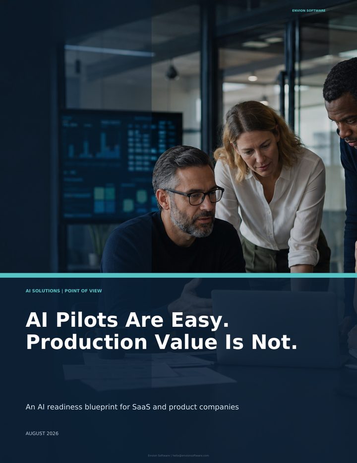 AI Pilots Are Easy. Production Value Is Not. — cover