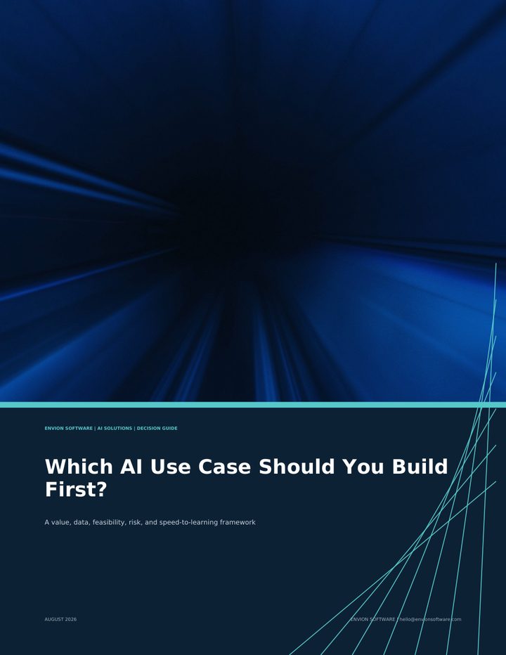 Which AI Use Case Should You Build First? — cover
